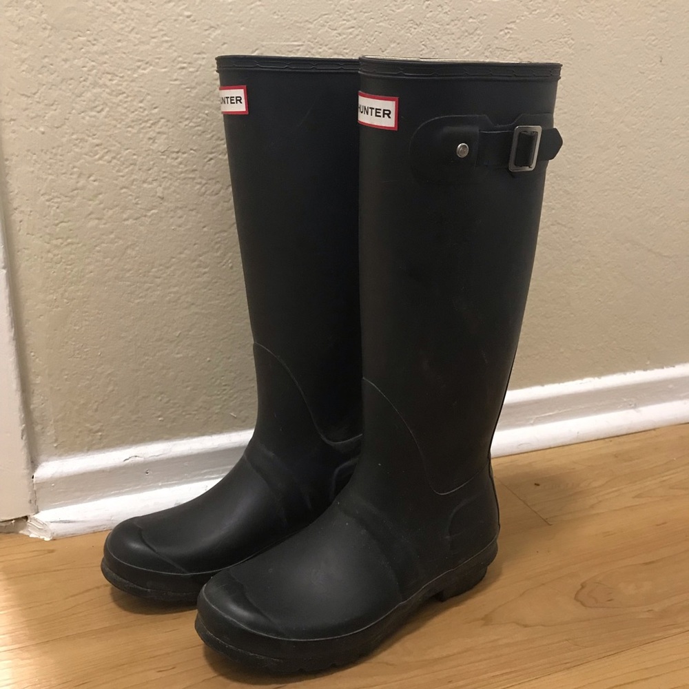 Hunter Original Tall Rainboots - Black